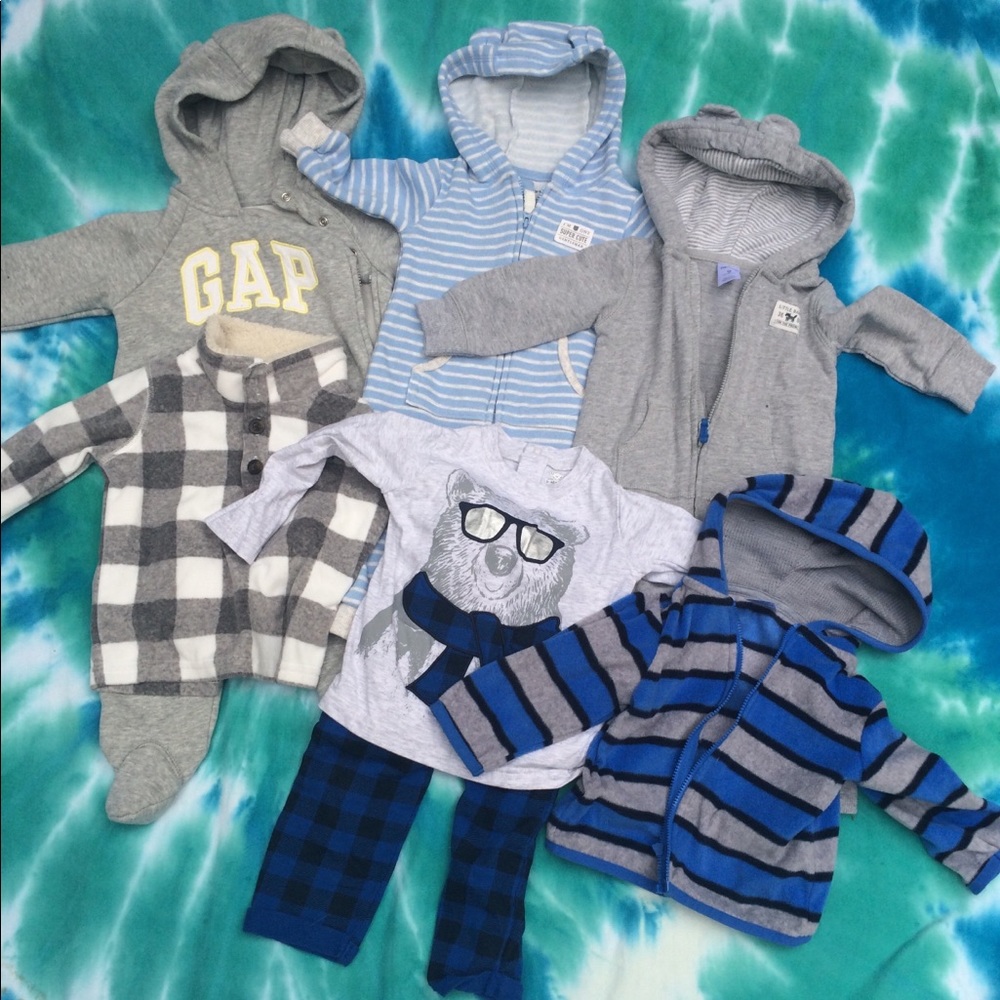 Baby boy fall winter lot of clothes 6-9 months